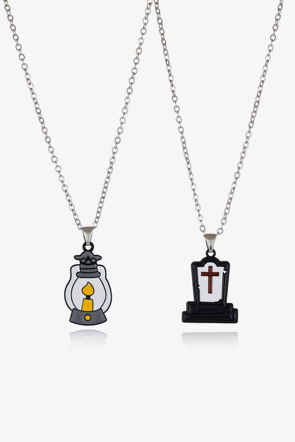 Two-Piece Halloween Theme Necklace Set Style A One Size da808ead81764e46b74ba1ac3148bd83-Max