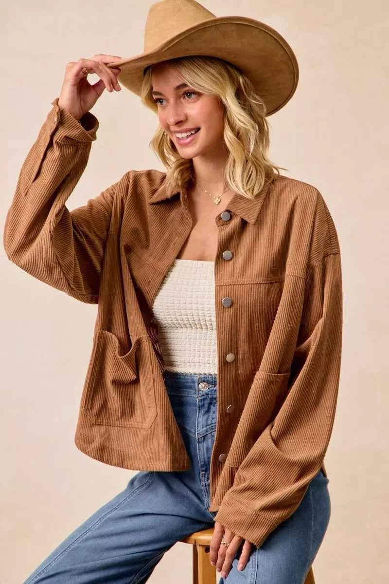 BiBi Corduroy Relaxed Fit Shacket with Back Pleat dac939c5a3e04424be267064ea8aeb16-Max-Origin