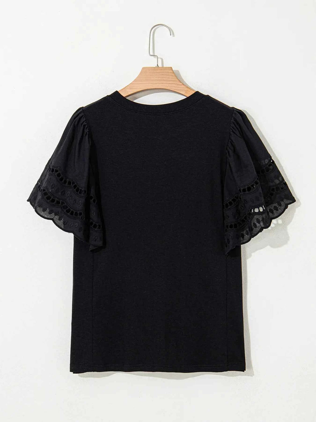 Hollow Out Sleeve Casual Blouse db44f5a3d76c4a44926d32274f874c24-Max-Origin