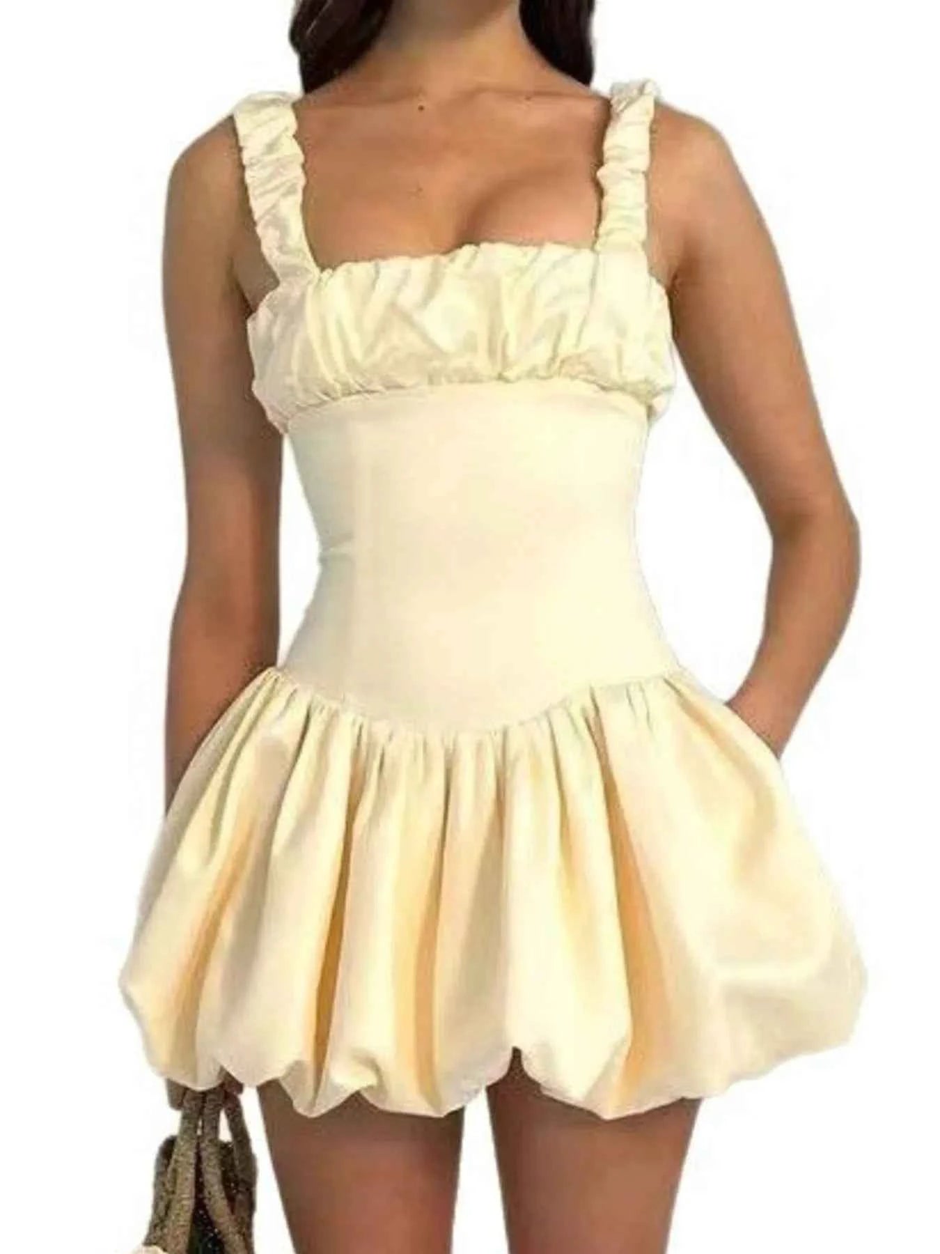 Bubble Hem Mini Dress db8dbb2d-e2e7-40b5-9973-fbd66c508593-Max-Origin