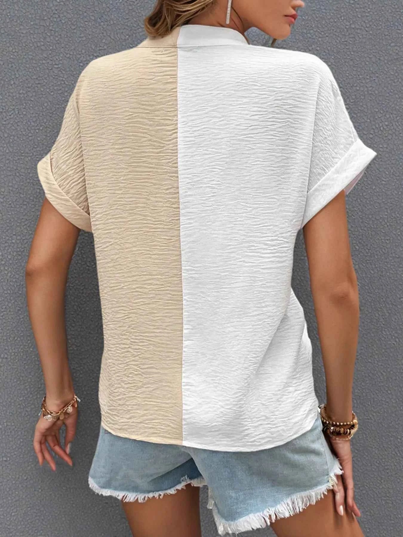 Two-Tone Button Down Shirt db96e7832428481ebb39d8b30bbd509b-Max-Origin