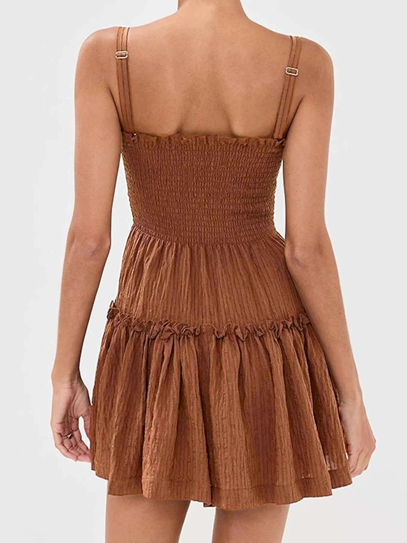 Smocked Frill Cami Mini Dress dbc368466a1c4216b343398b299f7994-Max-Origin