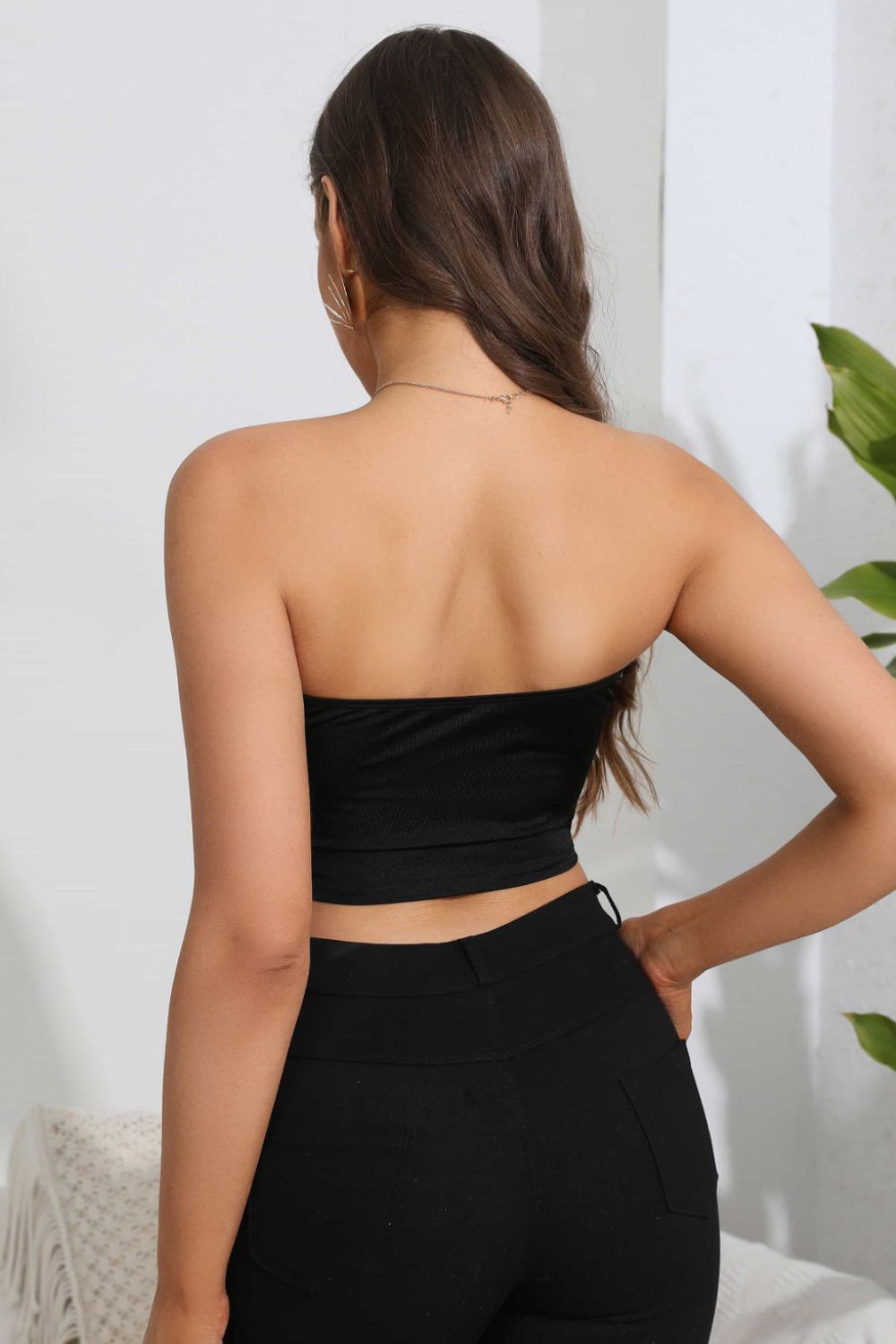 Heart Spider Web Graphic Tube Top dc26a1bd355447e0b4871a418f953367-Max