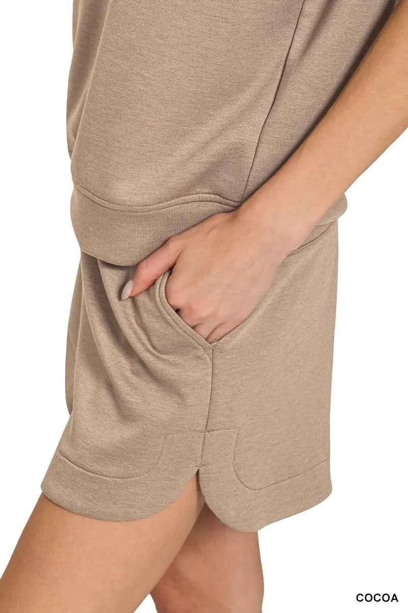 Zenana Scuba Short Sleeve Top & Shorts Set dc959dc3743c4f56b3804310ac8f8a49-Max-Origin