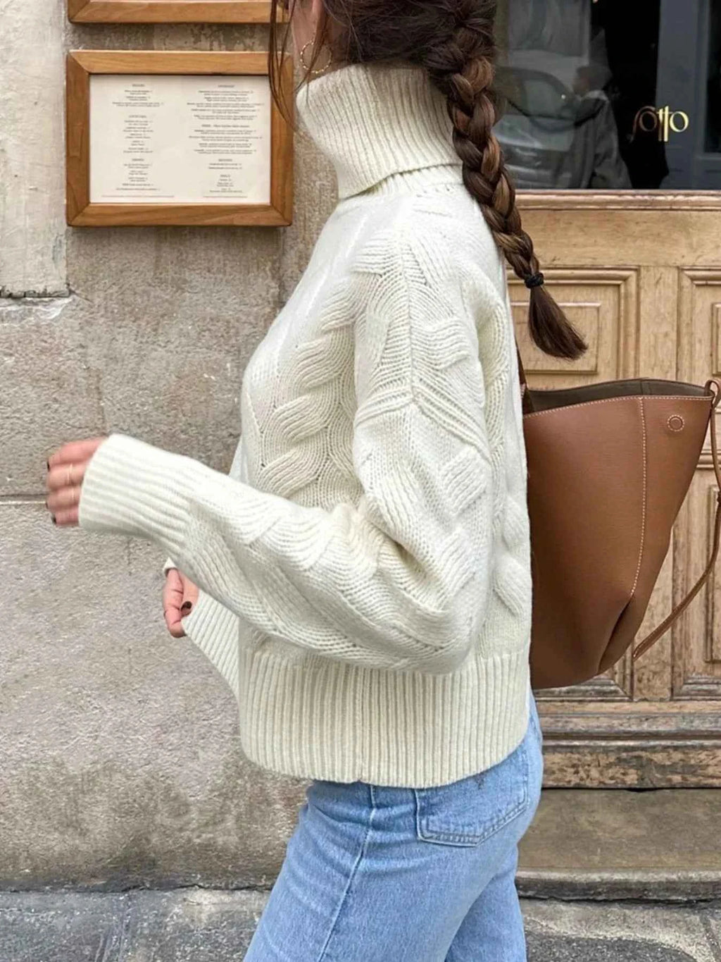 Ribbed Hem Turtleneck Long Sleeve Sweater dd33c558-cc28-43d7-b6ec-e77fe7666aca-Max-Origin
