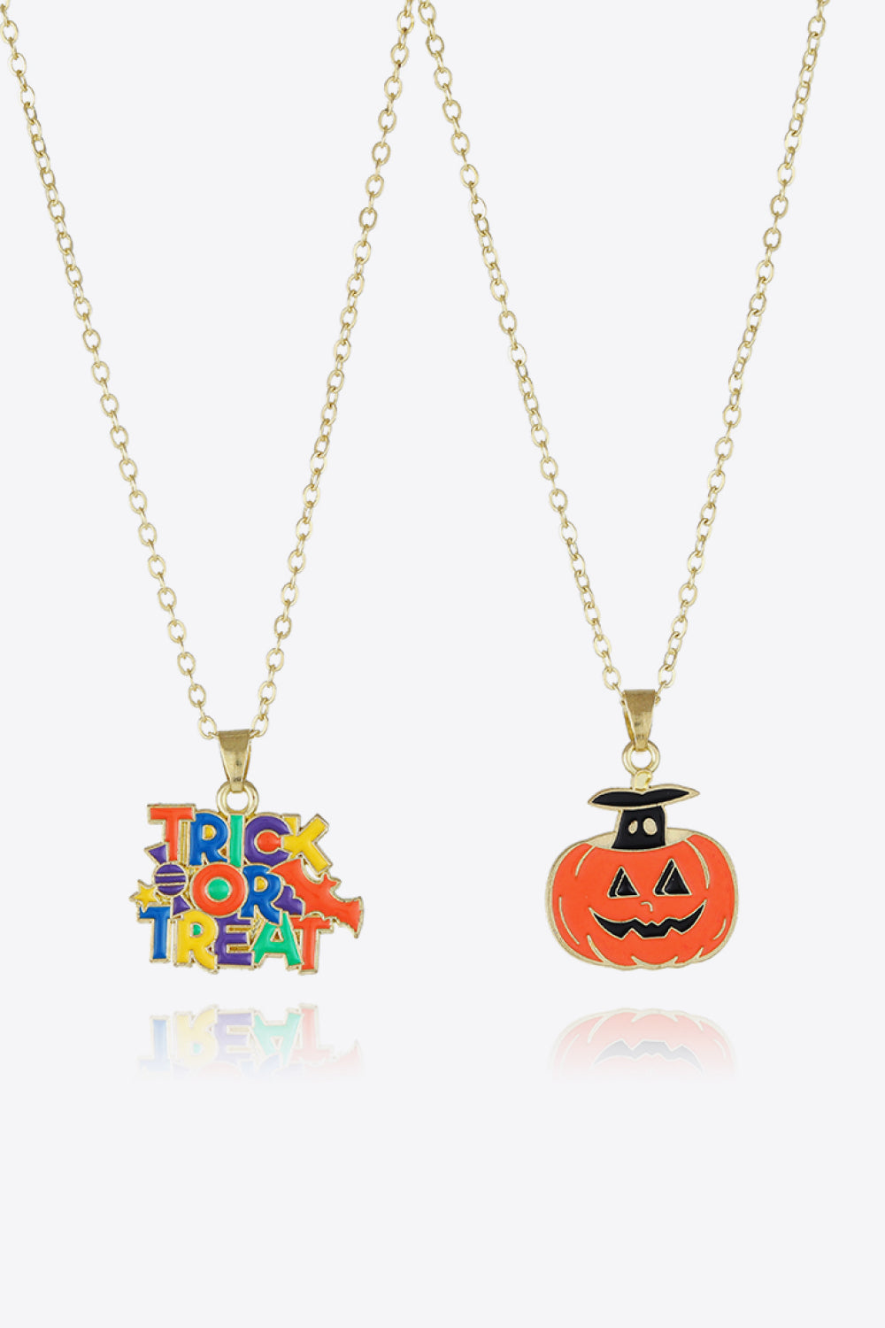 Two-Piece Halloween Theme Necklace Set Style I One Size dd3943643adc4cb1b54dc24a60e9f994-Max