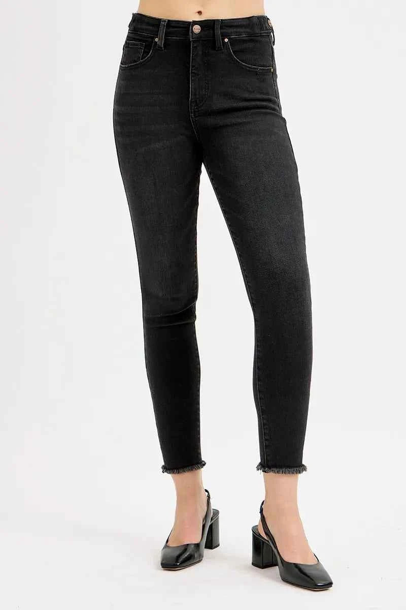 RISEN Full Size Tummy Control High Rise Adjustable Waist Skinny Jeans Plus Size dd6f877a8e0e4626b76667c8aeedd7c1-Max-Origin
