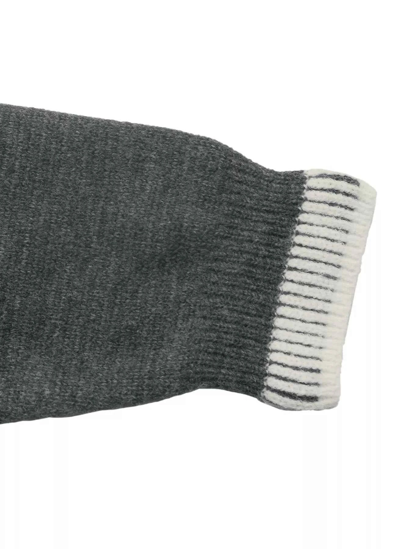 Contrast Trim Quarter Zip Hooded Sweater dde96a1ed9c84591a73d9f674d5f4140-Max-Origin