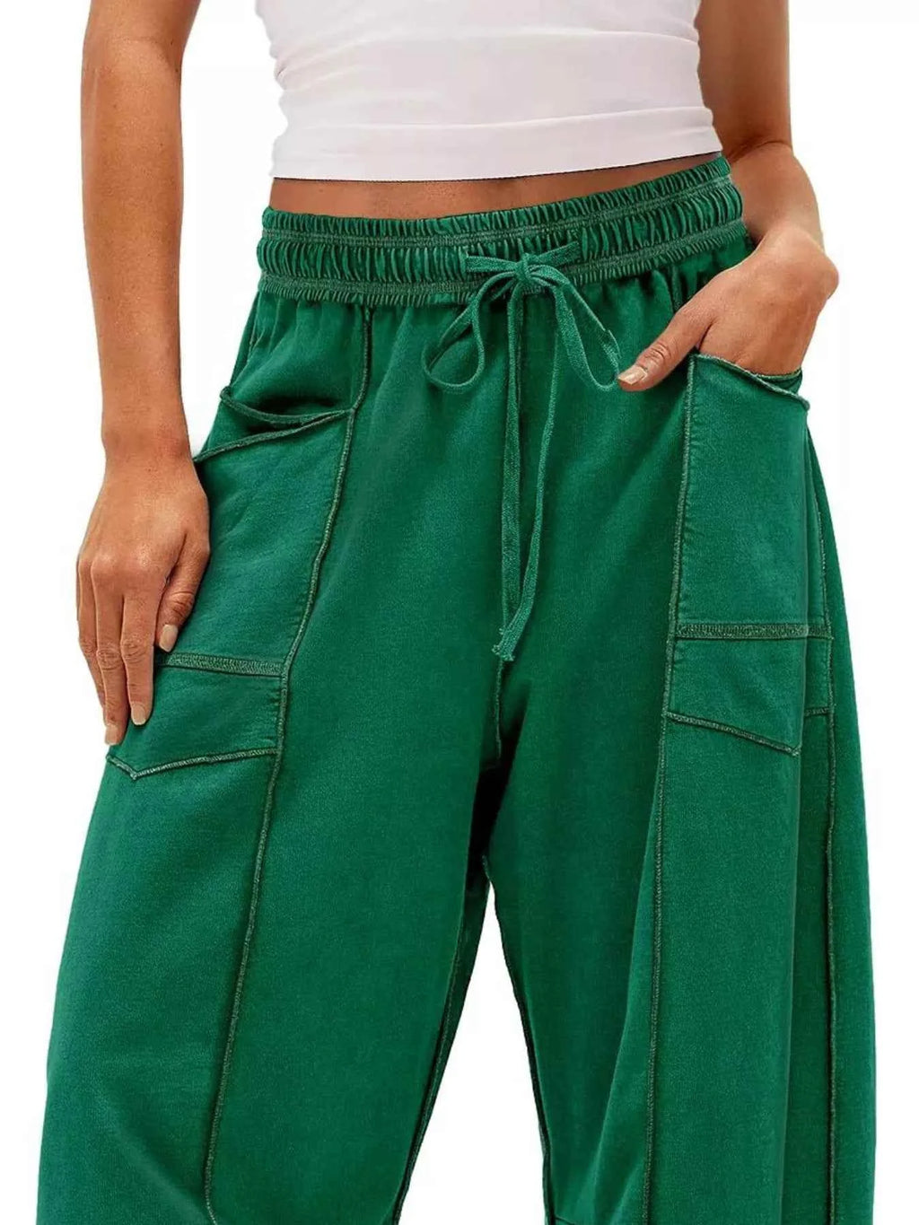 Drawstring Wide Leg Pants df8905c6-8daf-42d0-b7ee-2d89459db1e6-Max-Origin