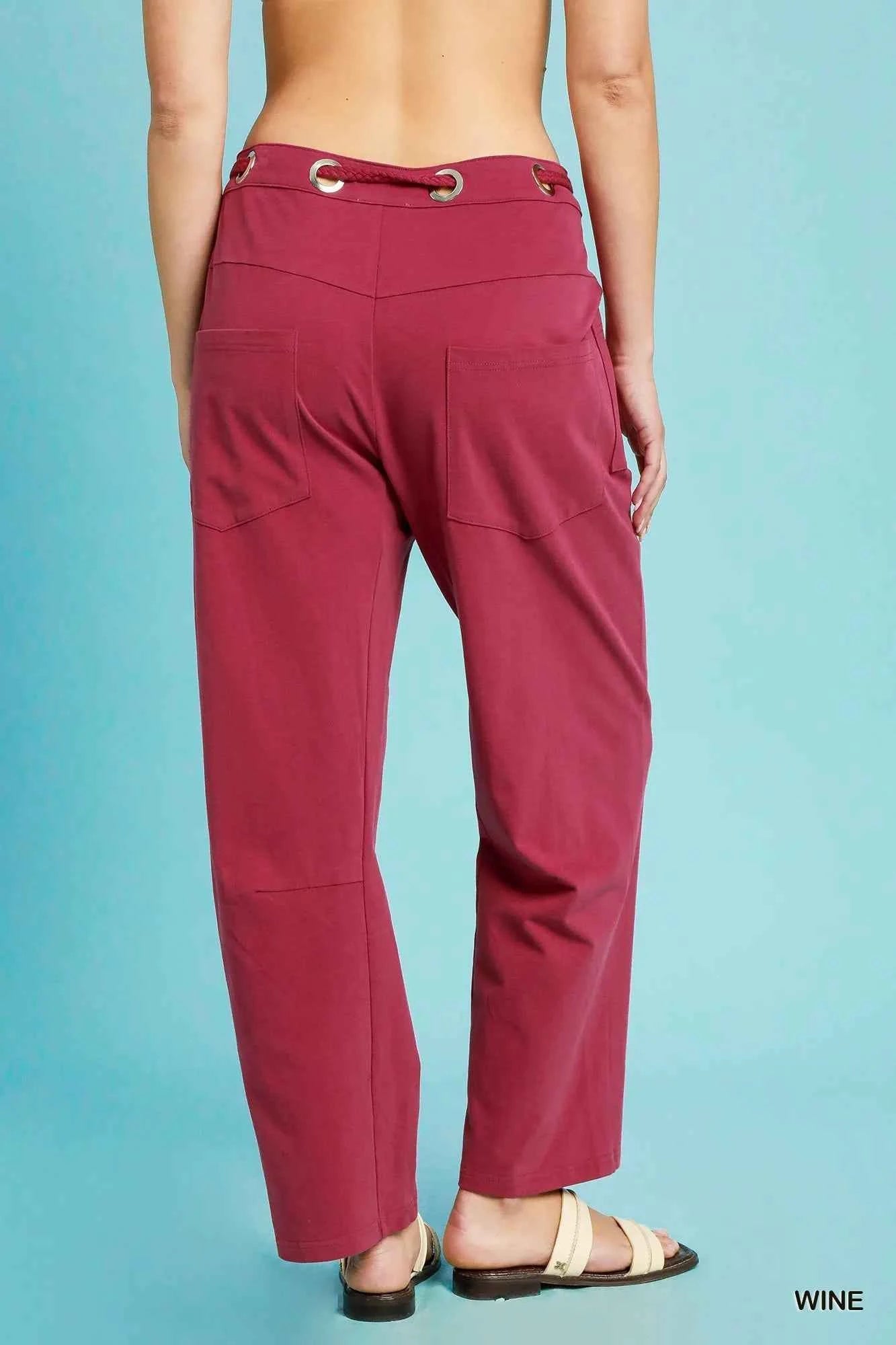 Umgee Drawstring Wide Leg Casual Pants e04c3af3-54ce-4e7c-9ac3-d269af214cae-Max-Origin