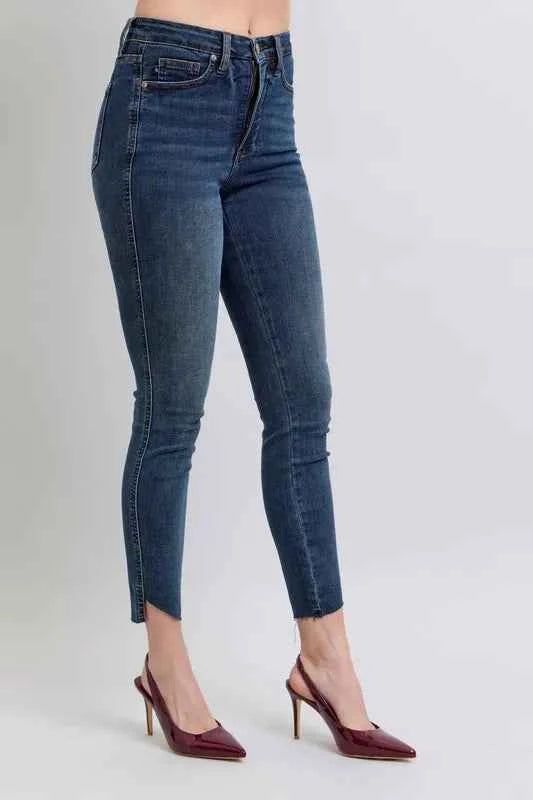 Judy Blue Full Size High Waist Tummy Control Step Hem Skinny Jeans Plus Size e073ee42ae2e41269b9ec0e88de47c73-Max-Origin