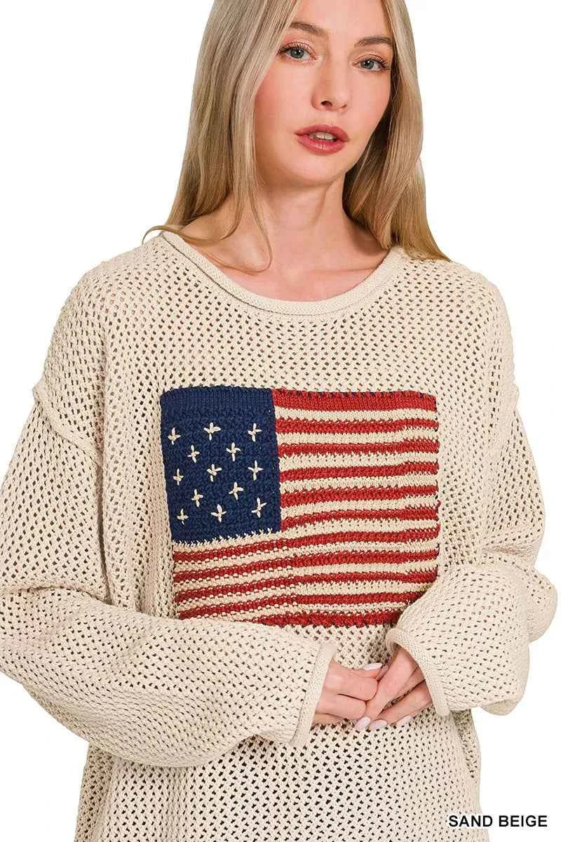 Zenana American Flag Crew Neck Sweater e09a39adc19f42fe9c5a1d041749ffe7-Max-Origin