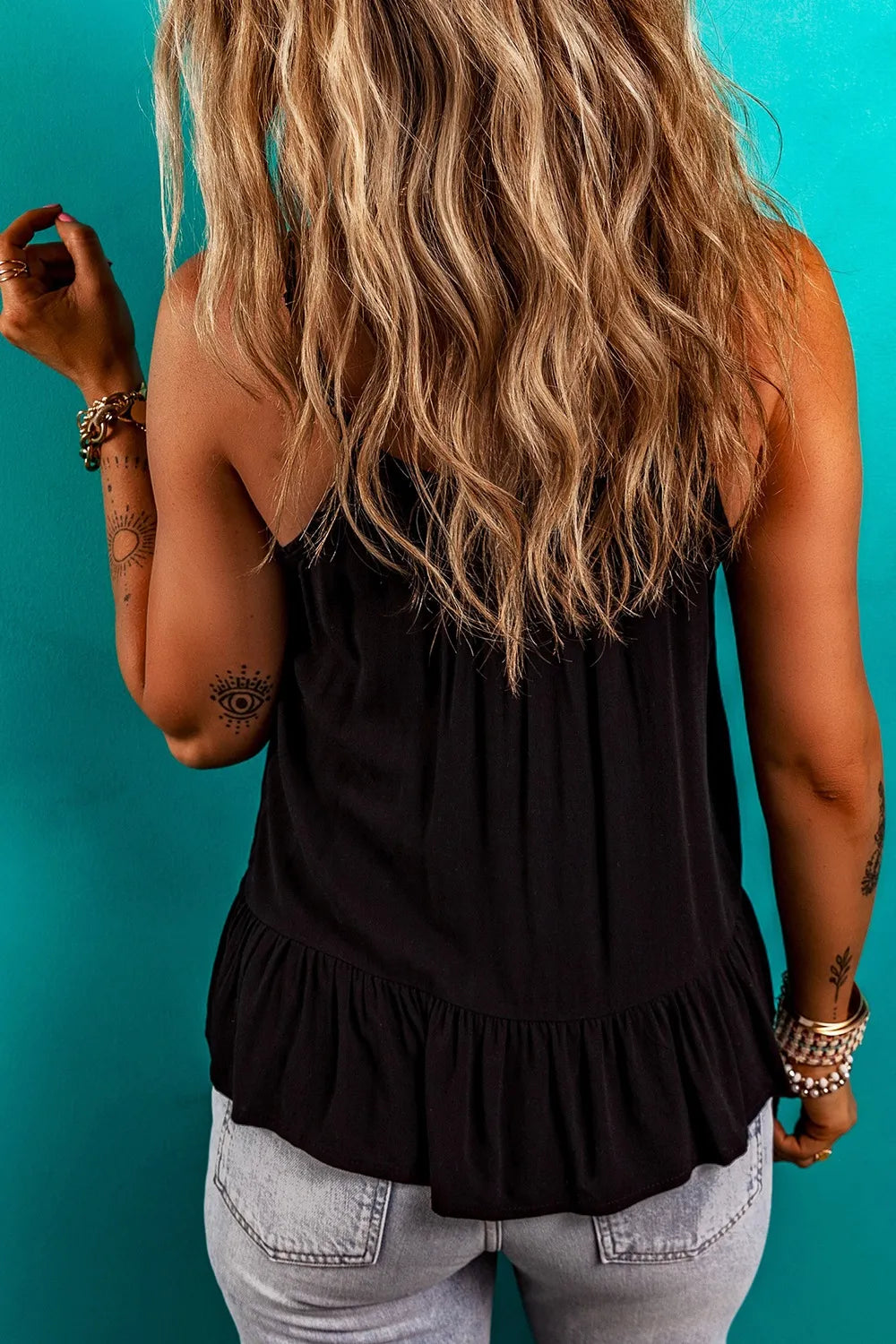 Floral Ruffled Hem Embroidery Cami e0ffb828-37b9-454f-a33e-c5b16f051972-Max-Origin