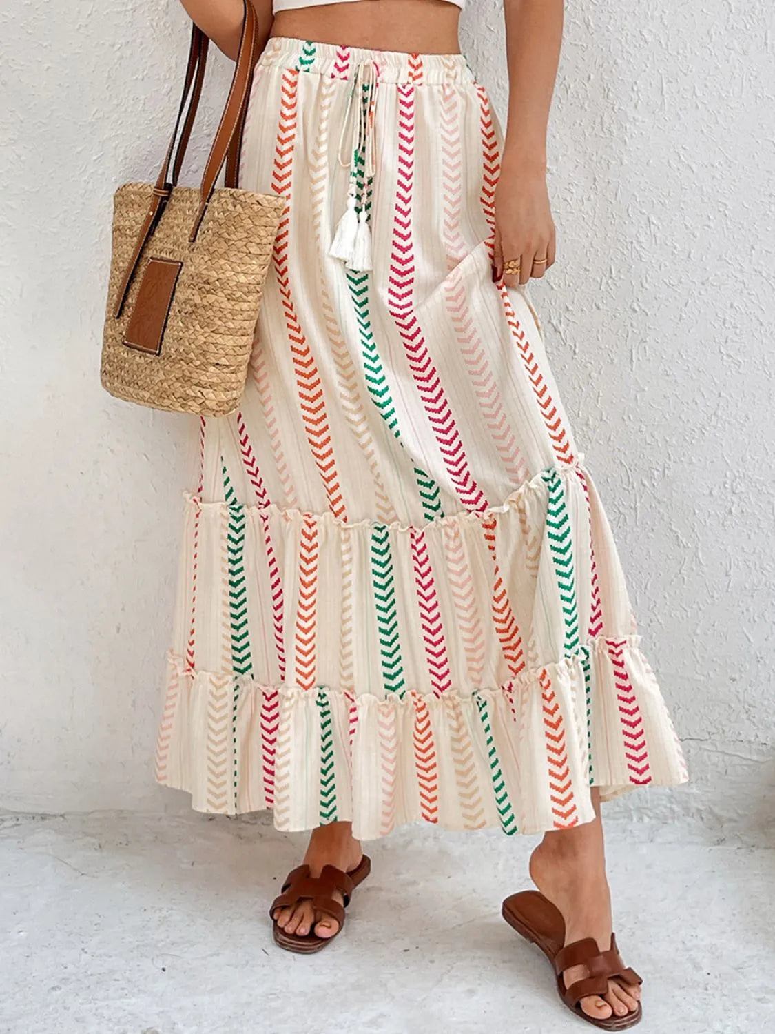 Frill Printed Maxi Skirt e1606574-26dc-4542-ba8b-071cb89468ed-Max-Origin