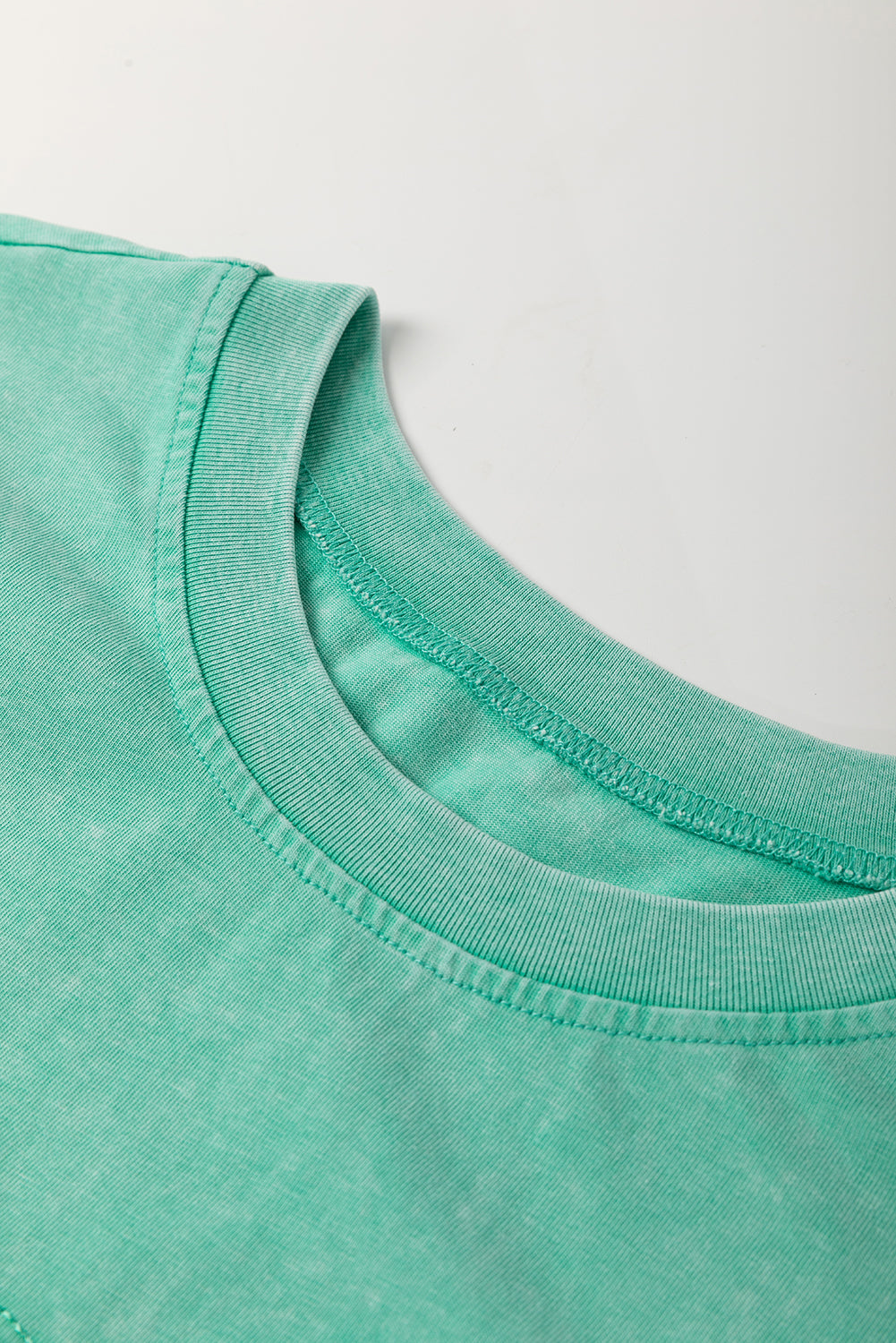 Sky Blue Mineral Wash Flower Patchwork Mini T Shirt Dress e1f8425f49eb7c90