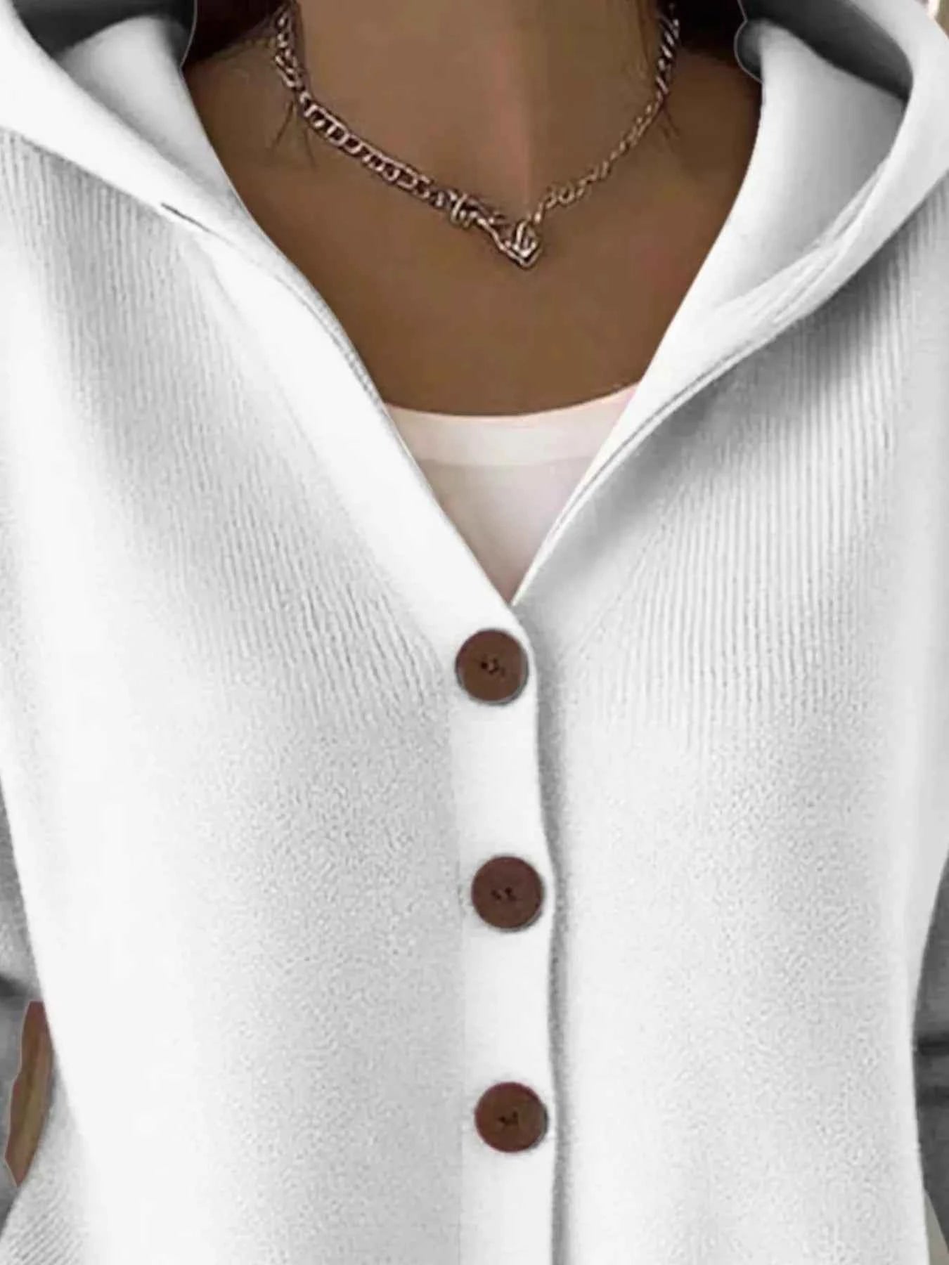 Full Size Hooded Button-Front Soft Knit Cardigan Plus Size e21e38db-06d8-4957-b28a-fbf7506b4651-Max-Origin