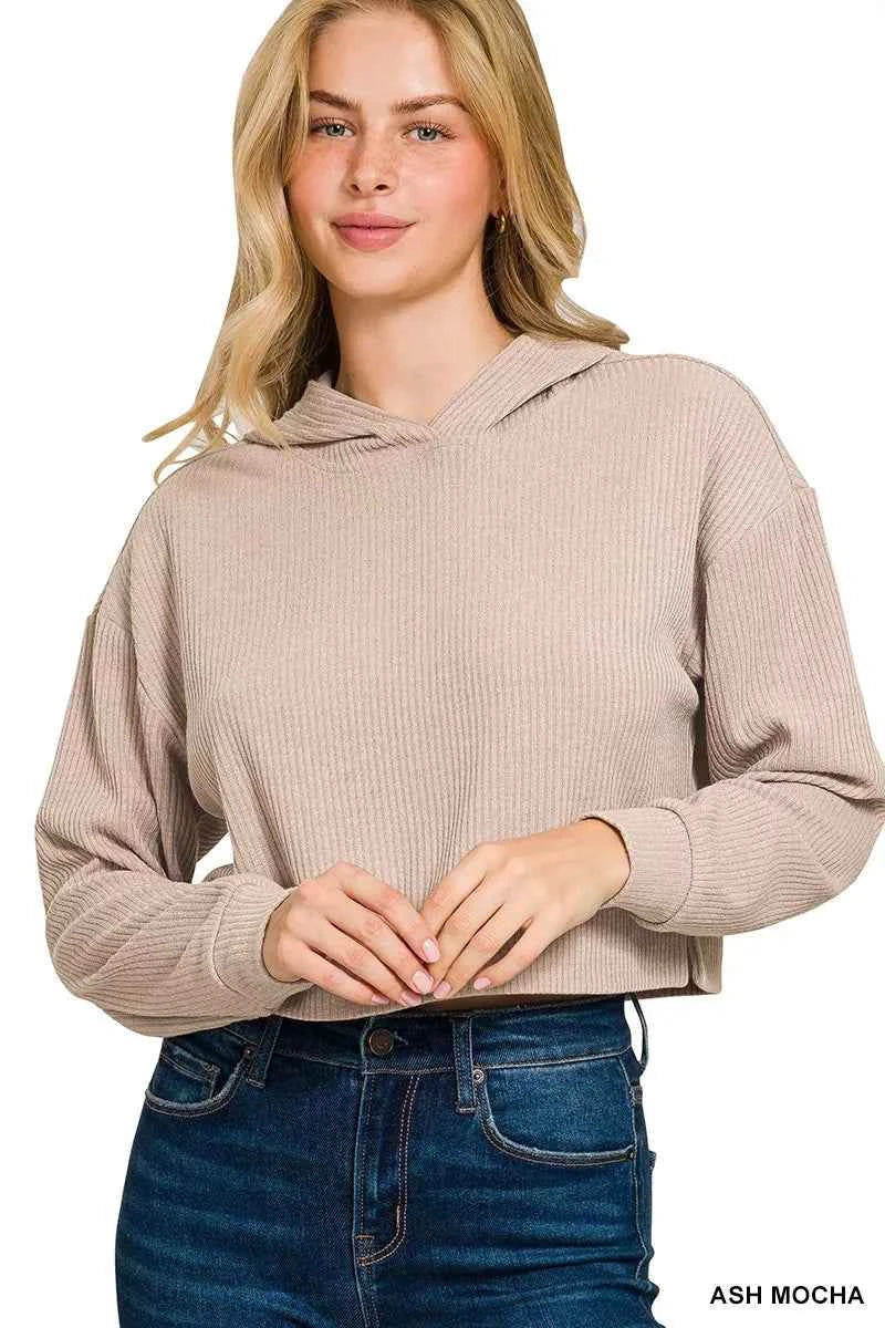 Zenana Drop Shoulder Ribbed Crop Hoodie e270212e76c04b5fbc9d04ed729b6240-Max-Origin