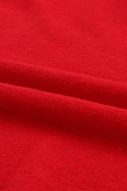 Christmas Merry Embroidered Puff Sleeve Turtleneck e2a8efb7-0abe-45d3-a768-f832f55be01c