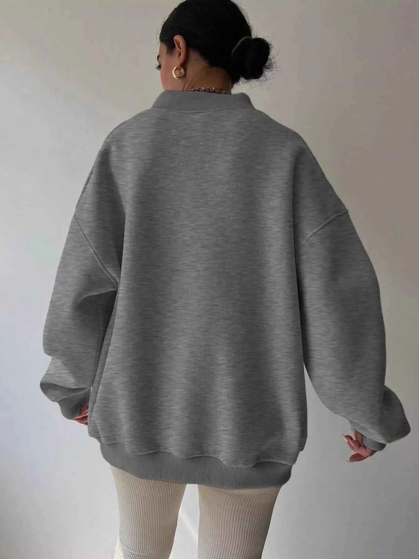 Dropped Shoulder Long Sleeve Oversized Sweatshirt e35a6c6c91f24876a059777205b36bb5-Max-Origin
