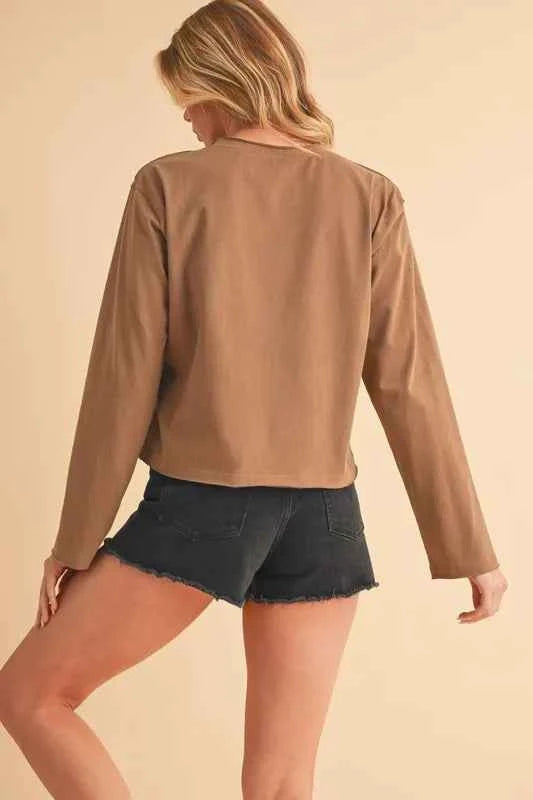 Aemi+Co Round Neck Long Sleeve T-Shirt e3ec532b1acb4b94a5532b544289a426-Max-Origin