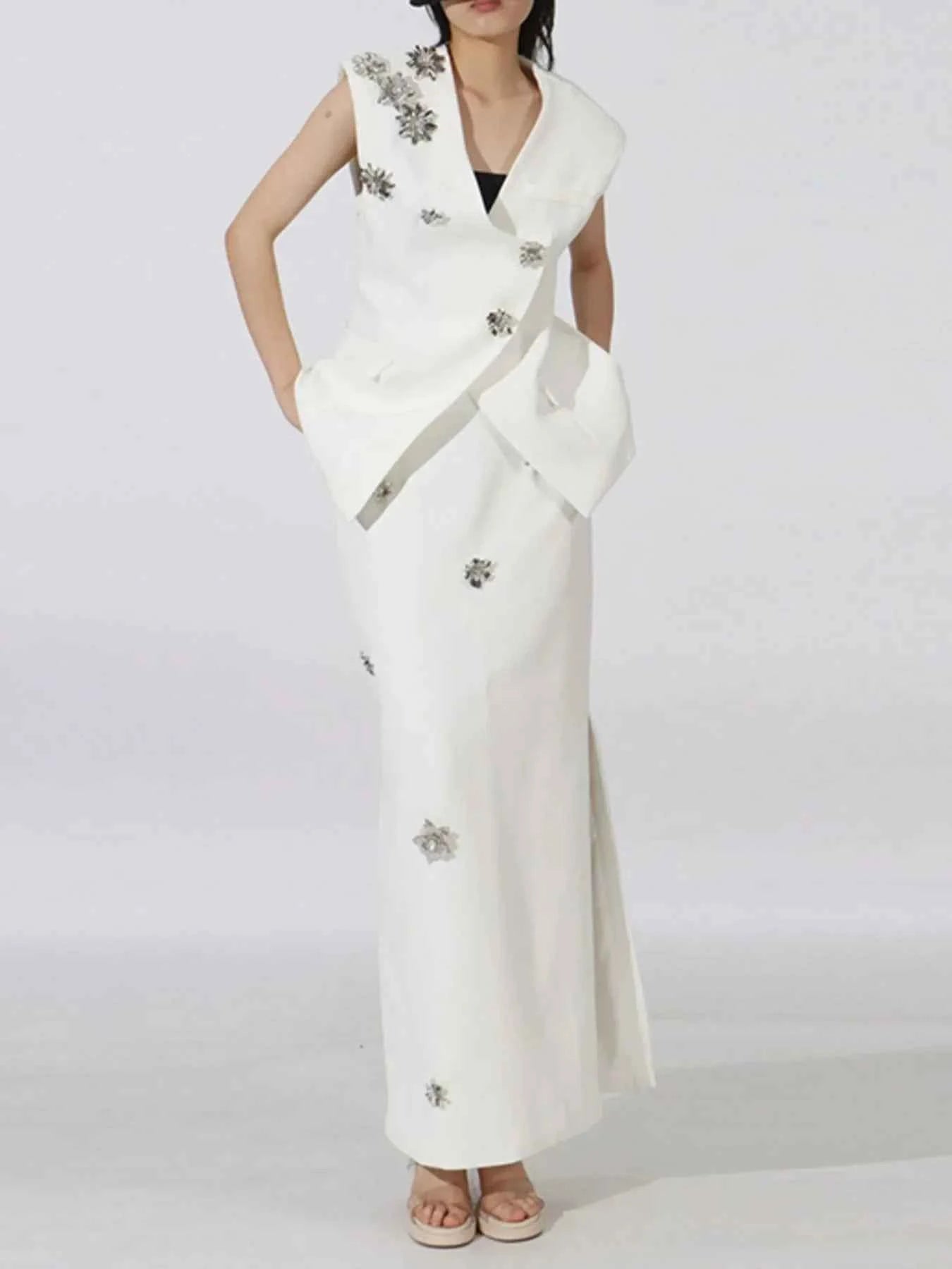 Flower Sleeveless Vest and Skirt Set White e41082ec-cbd9-43cc-9607-7f95ea873ea4-Max-Origin