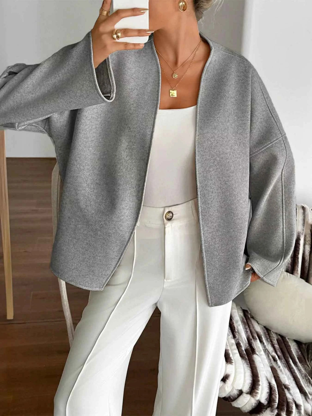 Surplice Dropped Shoulder Tie Belt Outerwear e44b52c7071f4f46b81066cb6164ff5b-Max-Origin