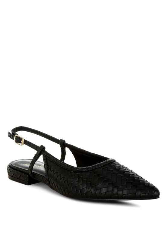Kurina Woven Slingback Sandals e471936f-ac2c-48ad-895d-0b1aeec1f4ce
