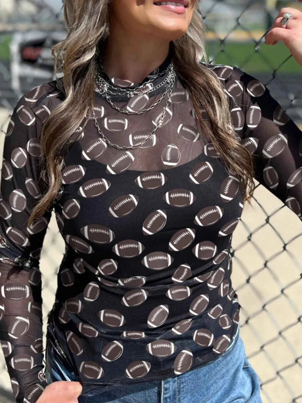 Game Day Football Print Long Sleeve T-Shirt e55cbe47-50a8-4fc8-9b3d-b81ec6a27290-Max-Origin