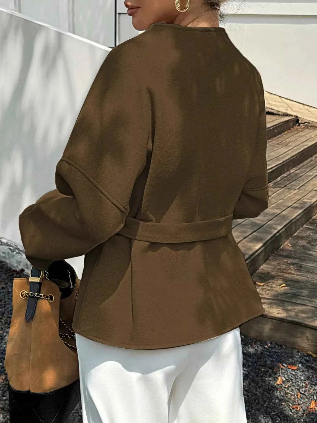 Surplice Dropped Shoulder Tie Belt Outerwear e836569576944258a8947a828b12c500-Max-Origin