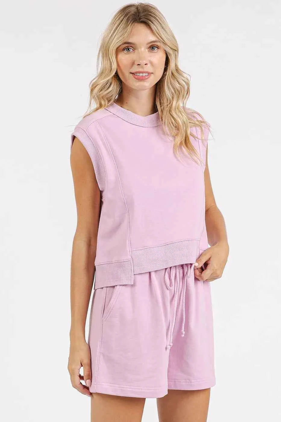 Mittoshop French Terry Crew Neck Top and Shorts Set e87b6789f6ce40e499f07cee83a43954-Max-Origin