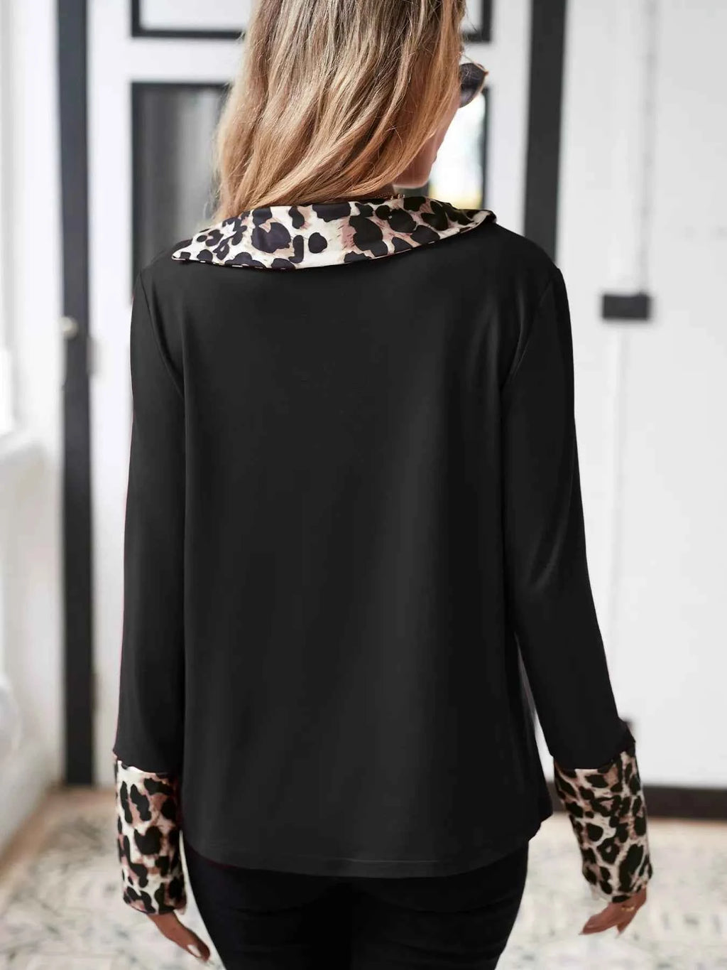 Leopard Long Sleeve Blouse e89ba613-e963-466a-be9b-c2106d4aefb3-Max-Origin
