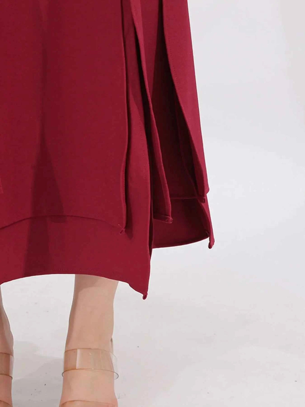 Slit Spaghetti Strap Long Sleeve Dress e8c4c943-3f7a-4532-950a-31f0c322f6d0-Max-Origin