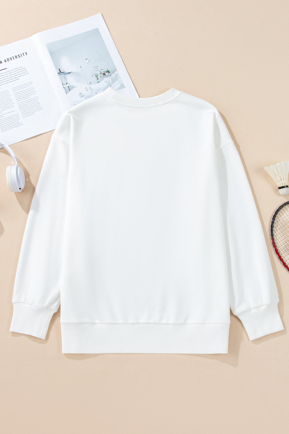 Black Tinsel Game Day Drop Shoulder Sweatshirt e98e152492fd8660