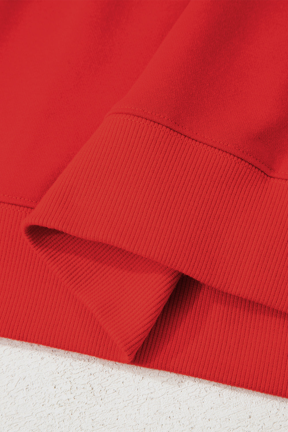 Orange Preppy Striped Sleeve Loose Sweatshirt eabd982bafac6791