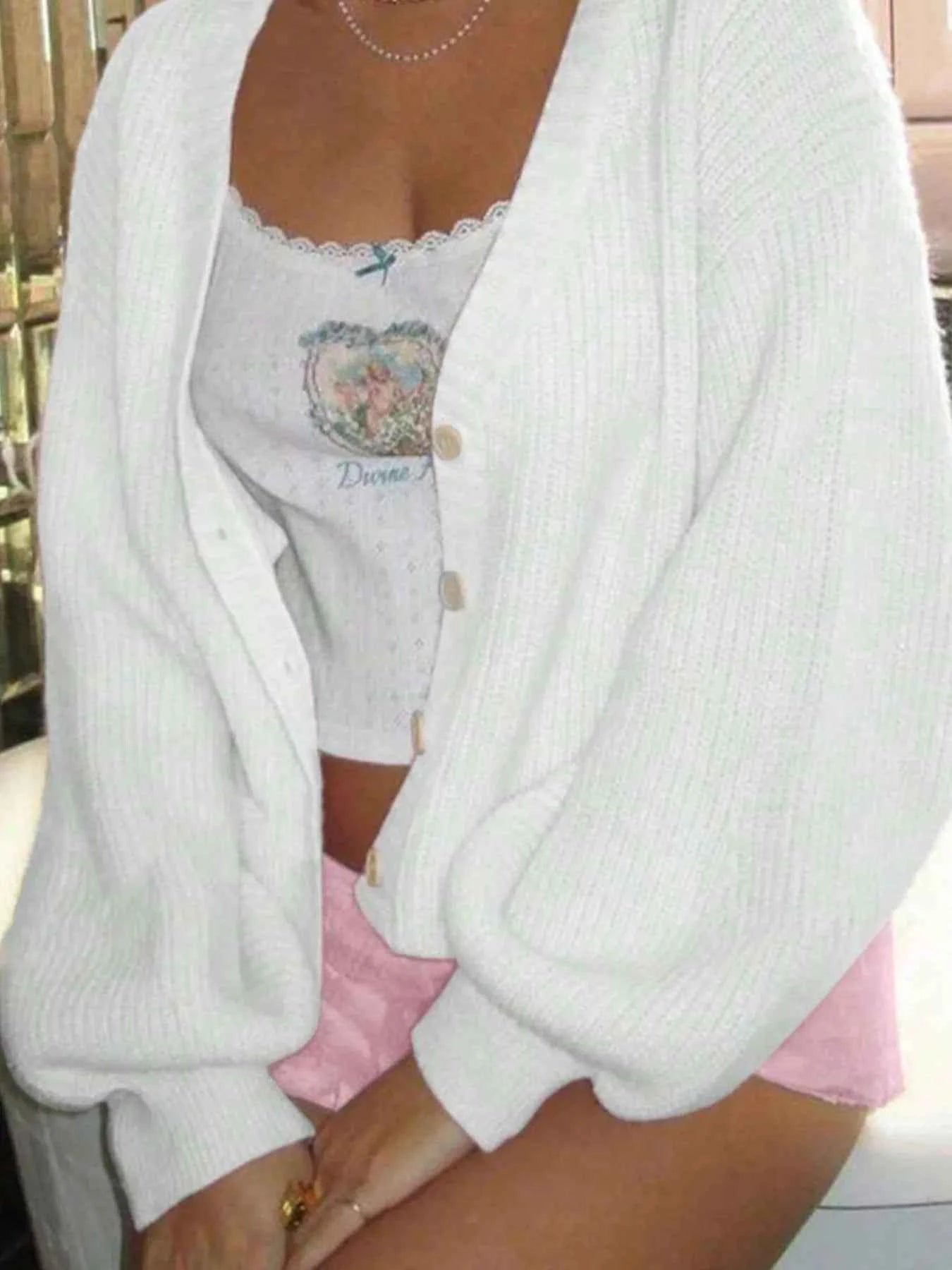 Ribbed Knit Open Front Cardigan with Cozy Oversized Fit ebb131e5-2eb8-47bb-a0a2-9b36a1479c4c-Max-Origin