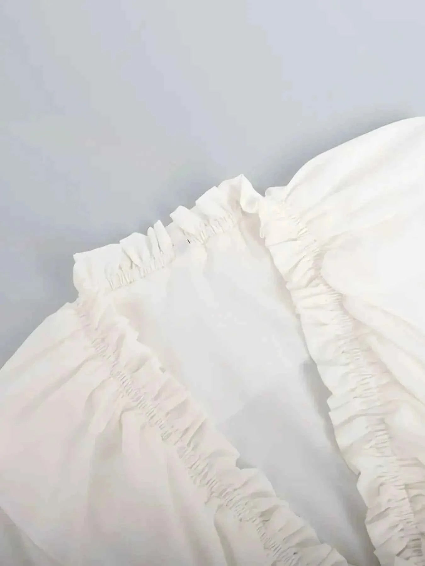 Ruffle Flounce Sleeve Mini Dress ec1ae20c-6d74-4a2c-a739-ef2d38b34169-Max-Origin