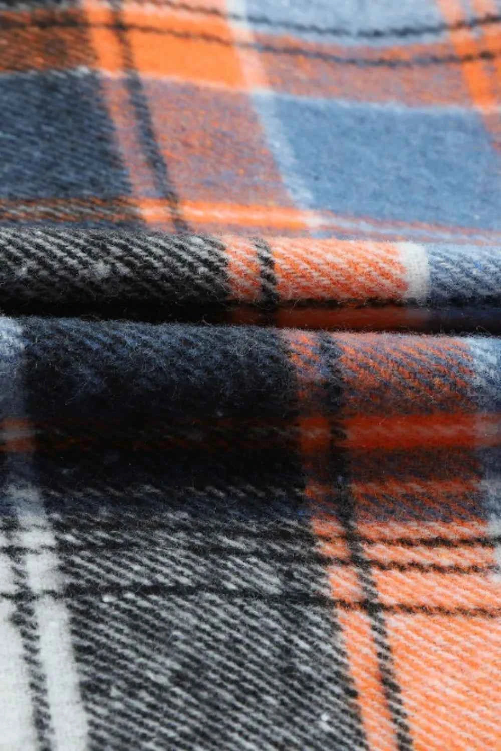 Plaid Collared Neck Long Sleeve Shirt ecd34d30-e035-431a-aa54-4ac173c2f787-Max