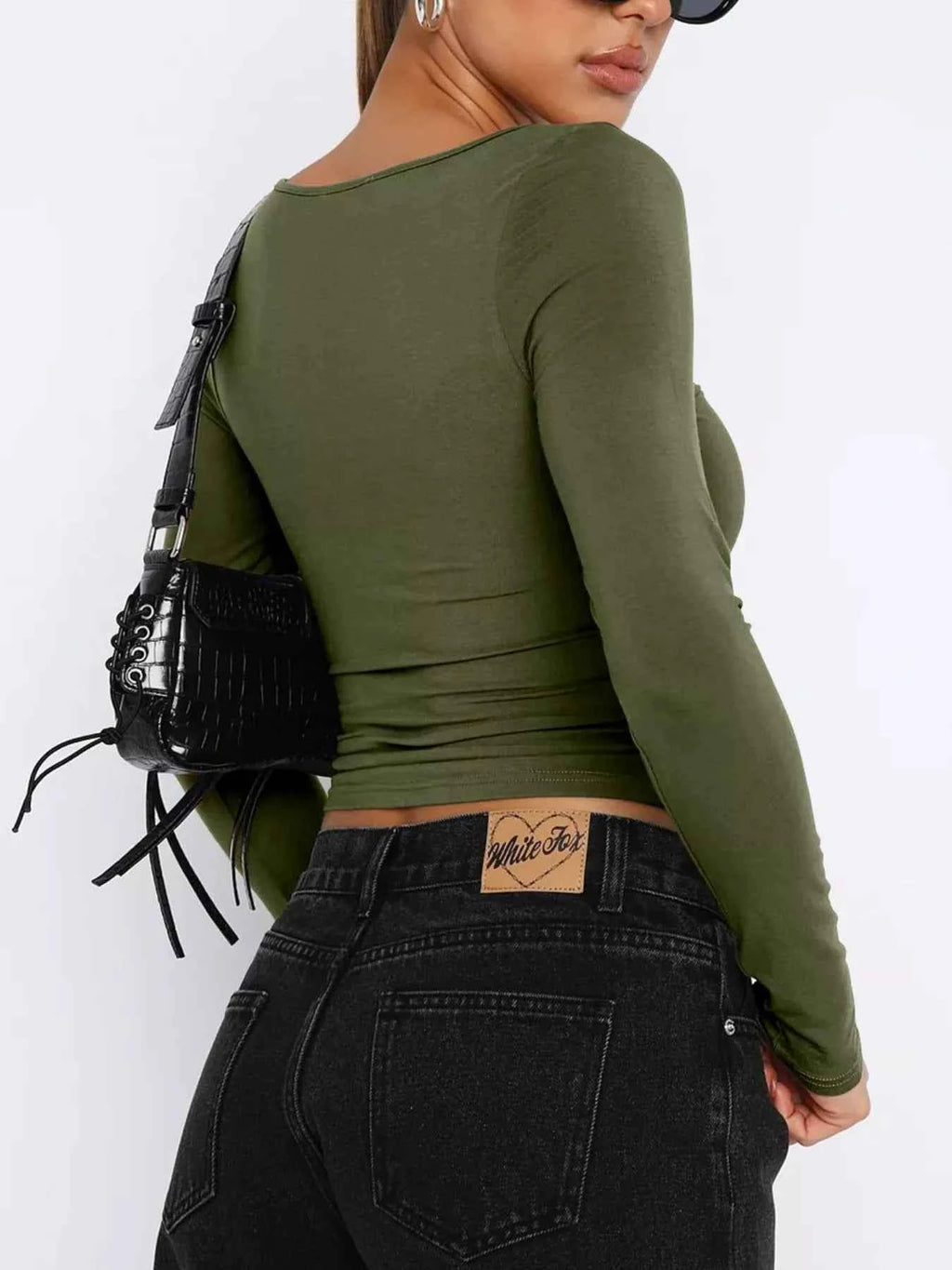 Long Sleeve Sweetheart Neck Crop T-Shirt ed60d9fc-dfe5-448c-9f0b-a3e619673dea-Max-Origin