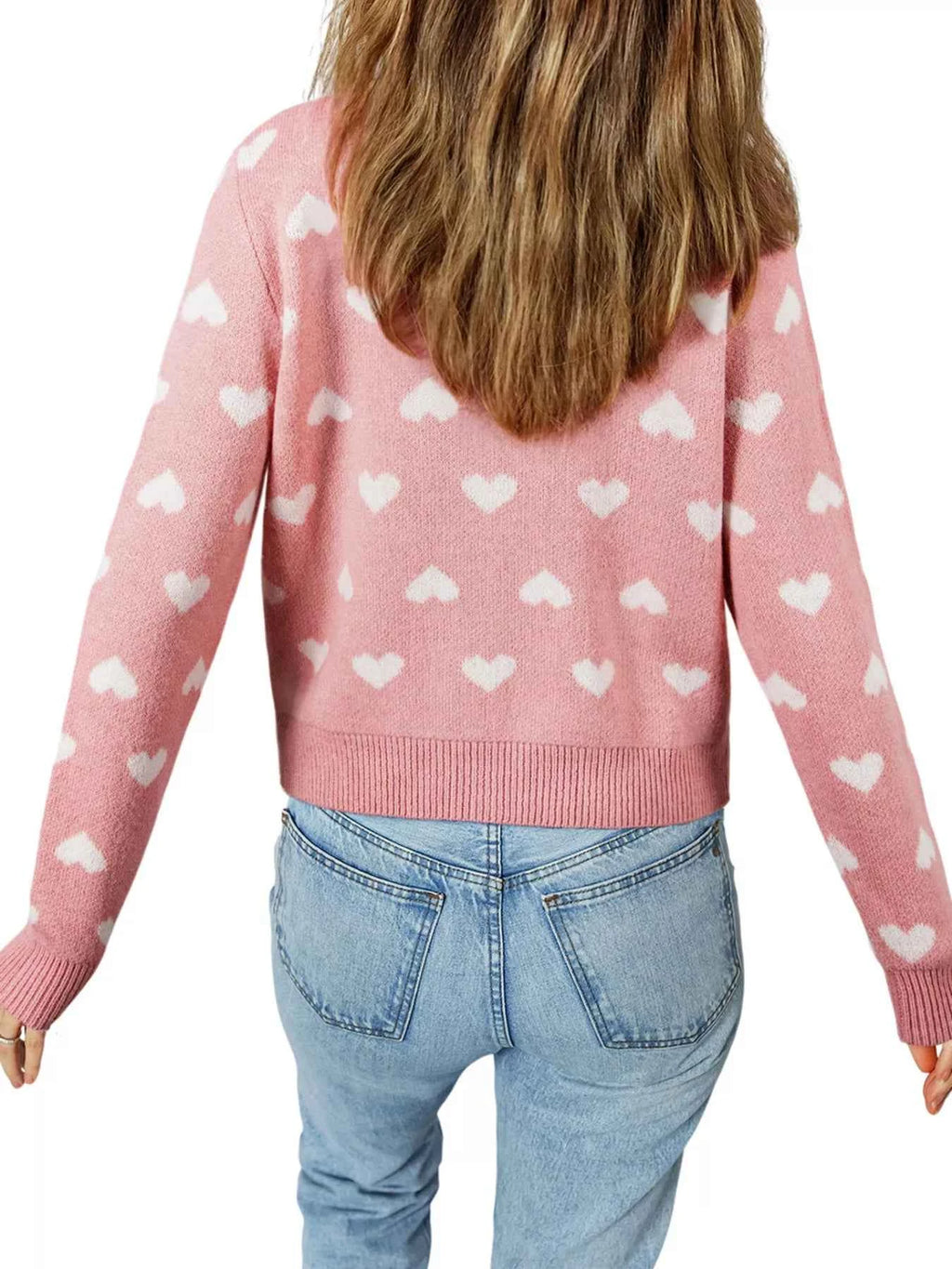 Heart Pattern Button Front Cardigan ed9dcab97398461392fc9b21516c35ad-Max-Origin