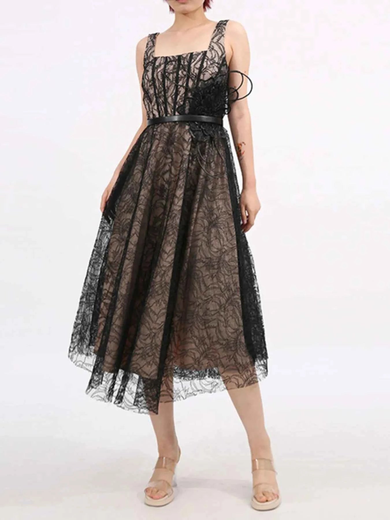 Lace Square Neck Midi Dress edb43952-36f7-436a-8c8d-6c279495569b-Max-Origin
