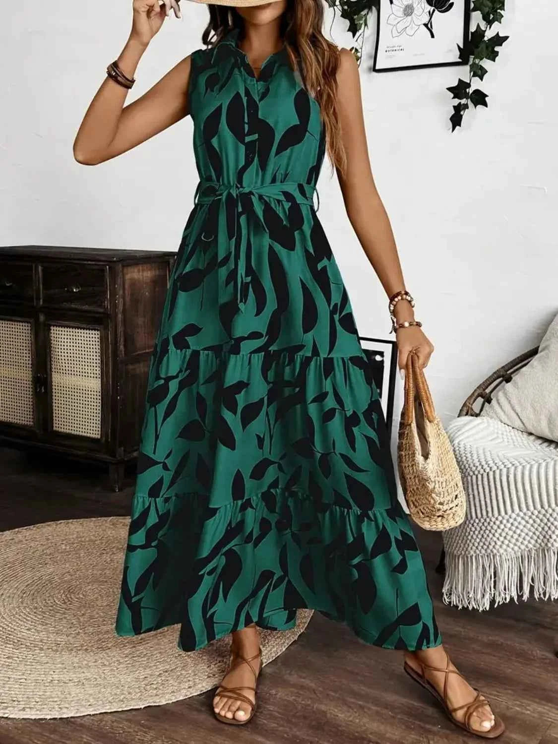 Printed Tie Waist Sleeveless Maxi Dress ede879fc-4066-48c3-9771-61f78d998022-Max-Origin