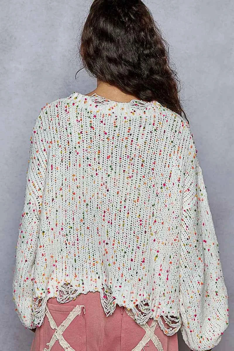 POL Round Neck Fringed Hem Sweater ee35d6f9-a0f0-4c19-8422-6424d6249c22-Max-Origin