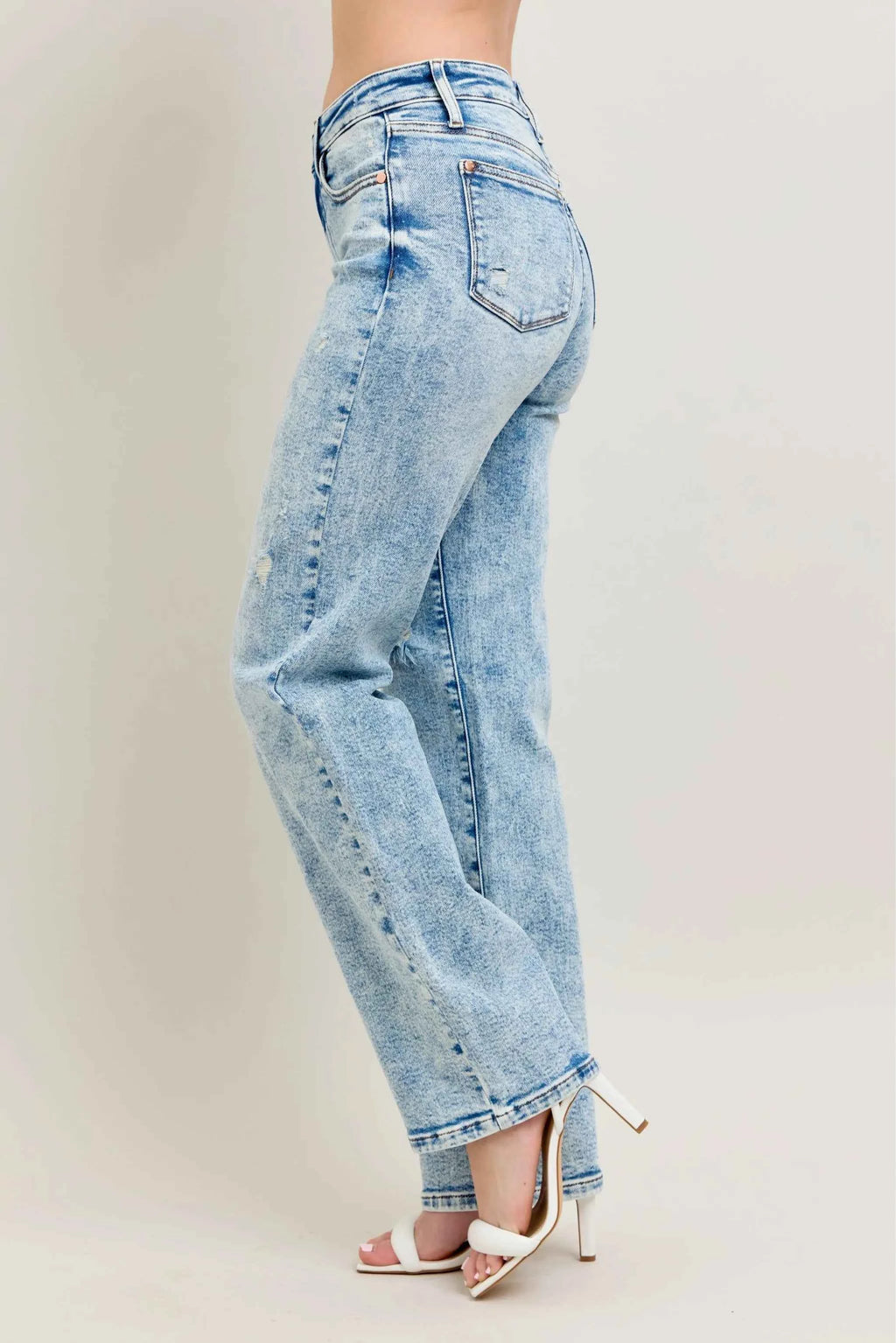 Judy Blue Full Size Hw Mineral Wash Destroy 90's Straight Jeans Plus Size ee371594ef074932ab4308c3c2302295-Max-Origin