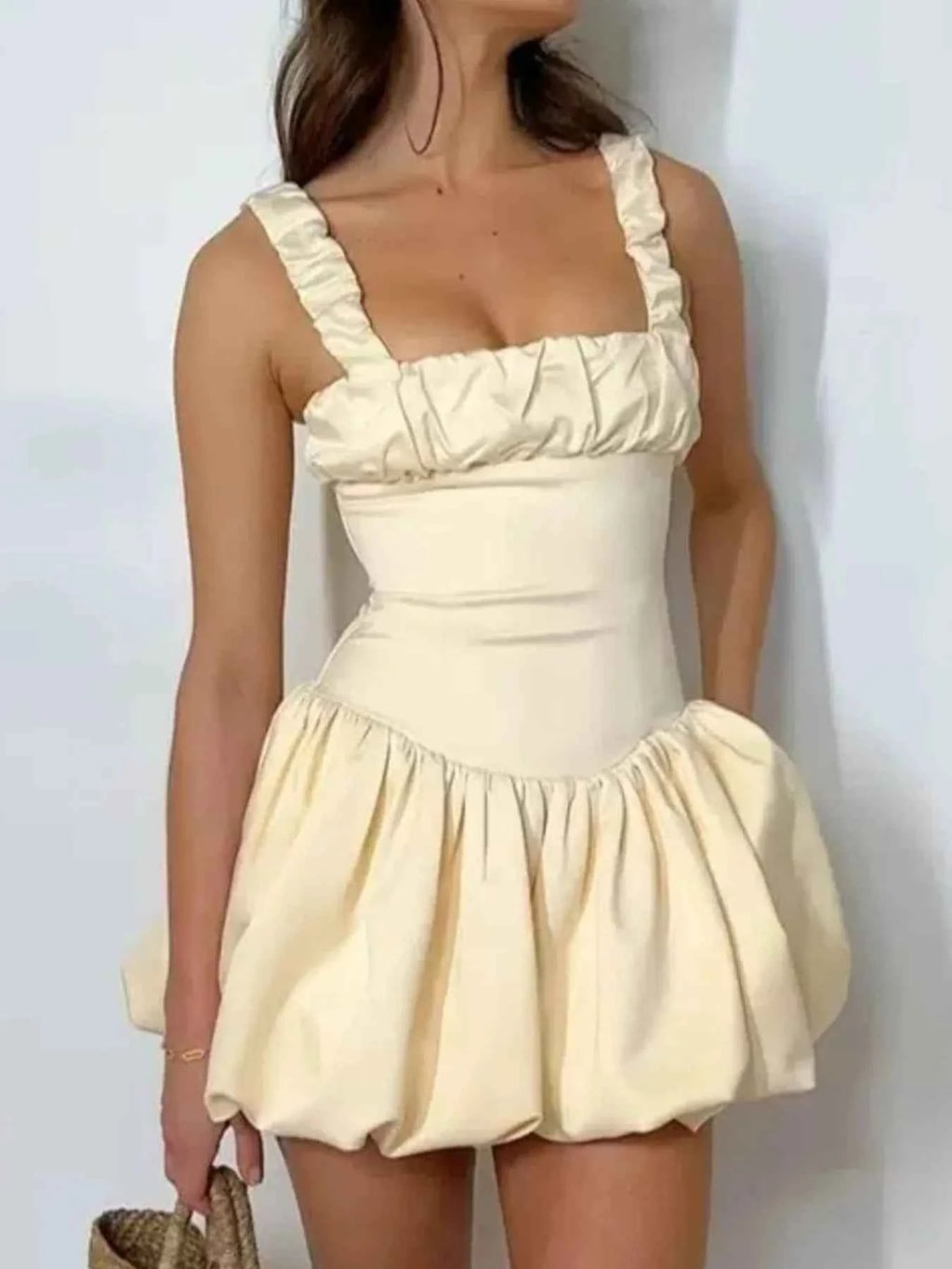 Bubble Hem Mini Dress ee5d7550-3d8a-4e7e-a019-9b113cbc7841-Max-Origin