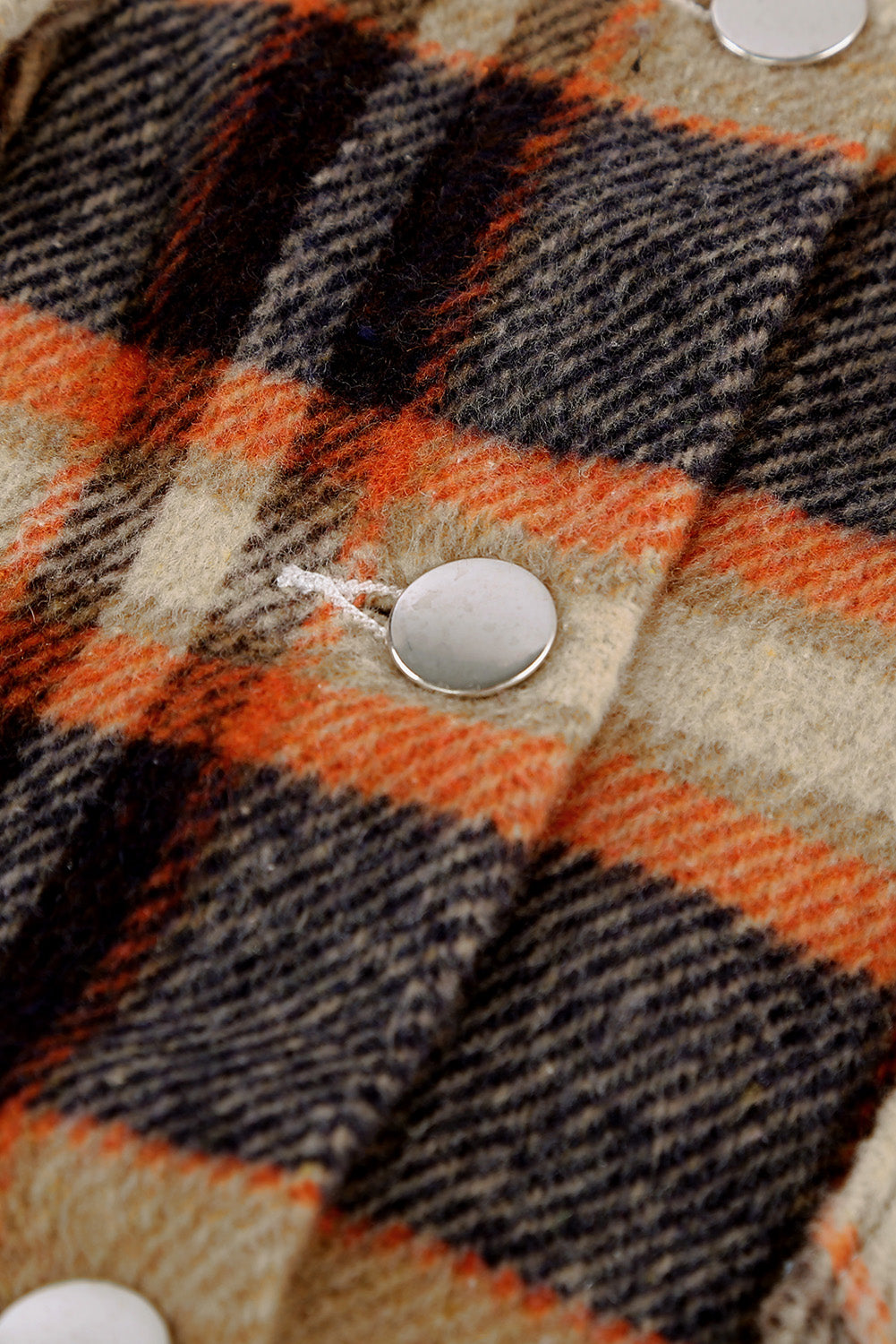 Red Plaid Button Front Pocket Shirt Shacket ee7e07391730cad8
