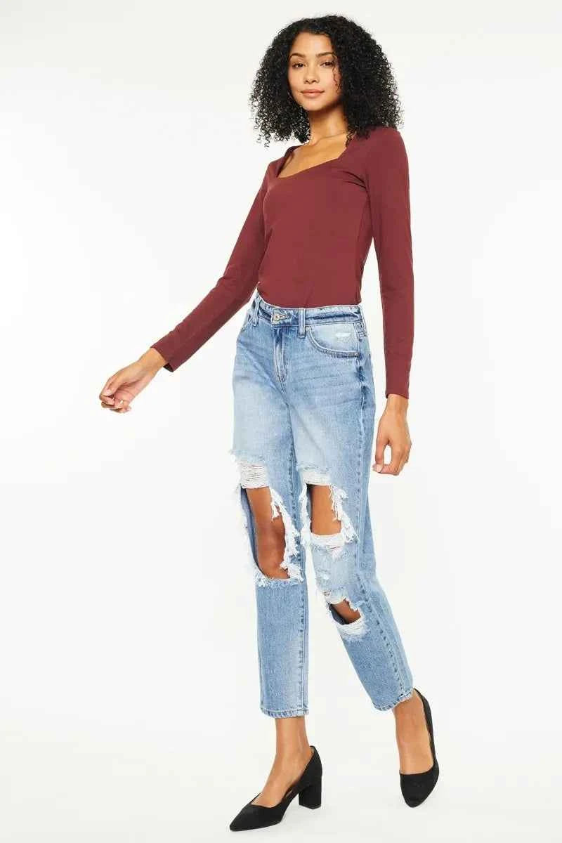Kancan High Rise Distressed Boyfriend Jeans ee97d0edd6d0465983a451100ad10bce-Max-Origin