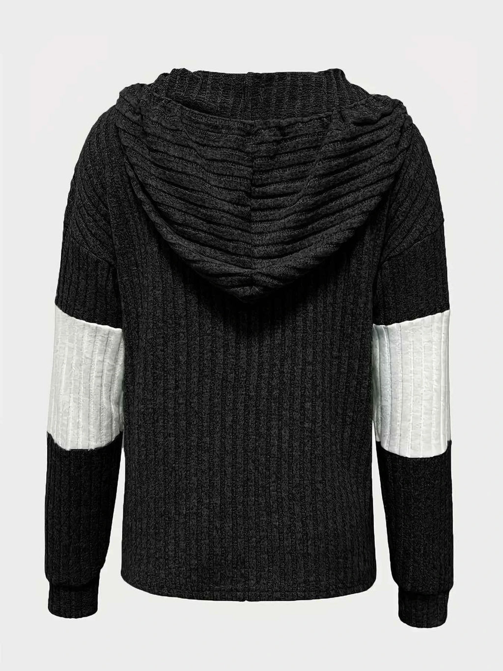 Color Block Drawstring Long Sleeve Hoodie eea4458a-1277-4b21-aa59-26710c76e8b4-Max-Origin