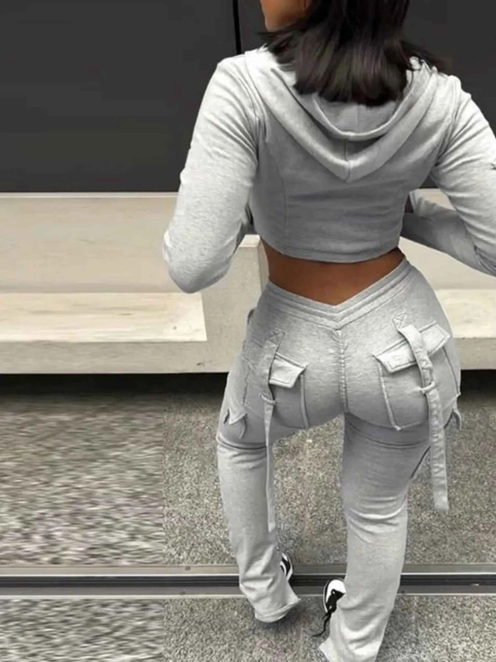 Full Size Zip Up Long Sleeve Hooded Top and Cargo Pants Set Plus Size ef673112692a4a029f0ea79544c1e10d-Max-Origin