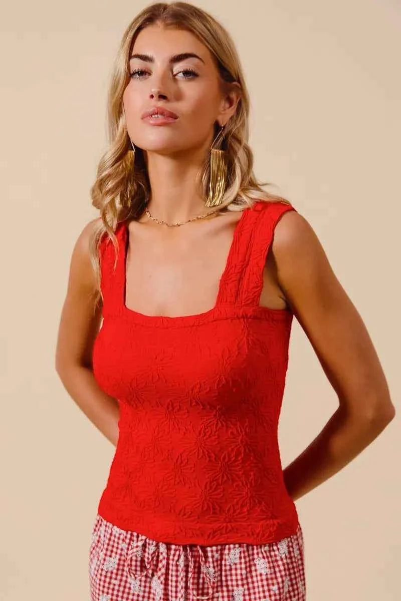 SO ME Floral Jacquard Seamless Tank Top effaada1884048efad6d0799c41872e5-Max-Origin