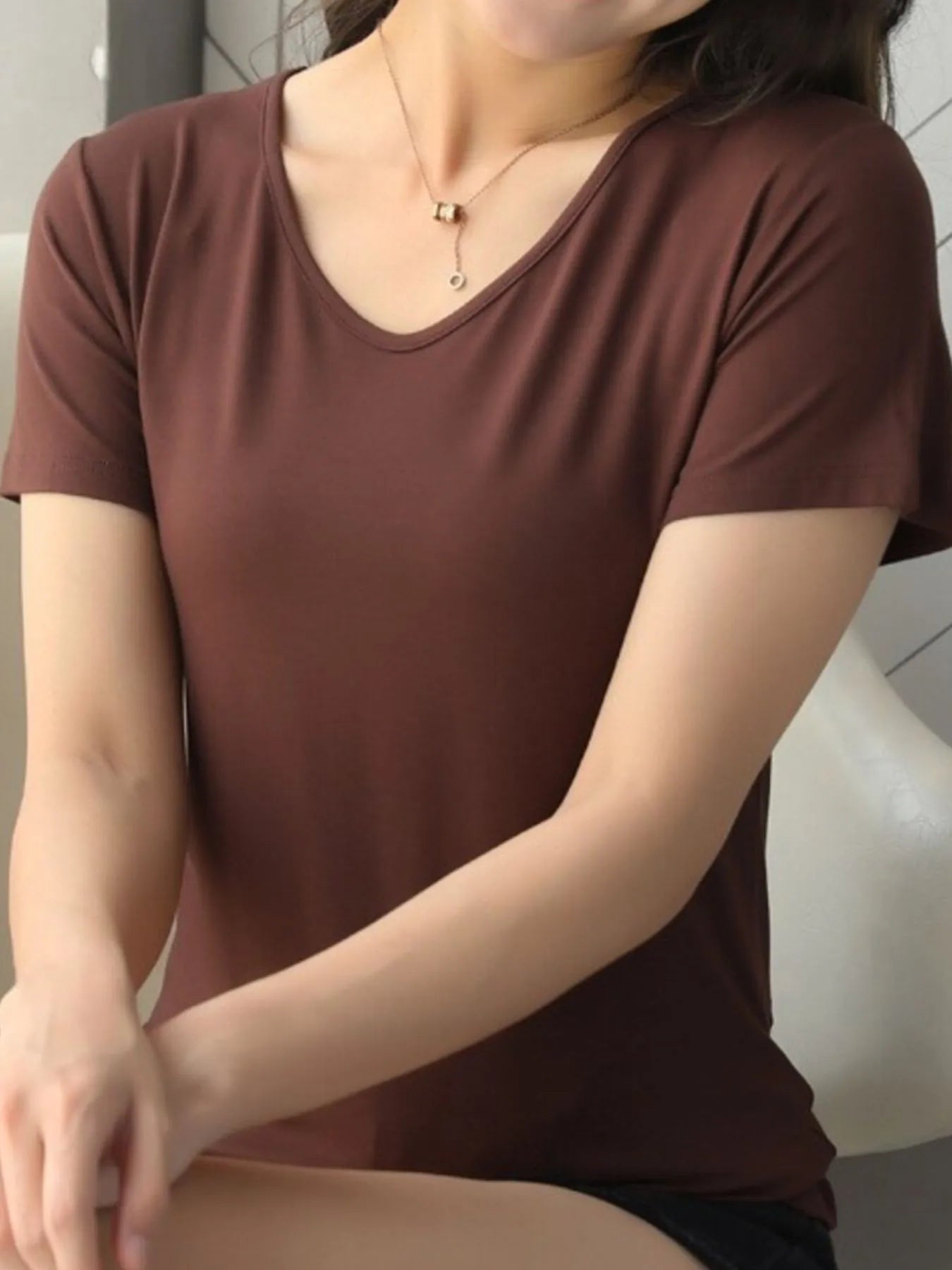 V-Neck Short Sleeve T-Shirt f03676f9-2293-4ef5-842a-c7adb7ce81d3-Max-Origin